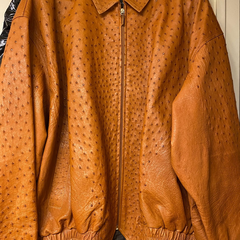 Bernini ostrich jacket